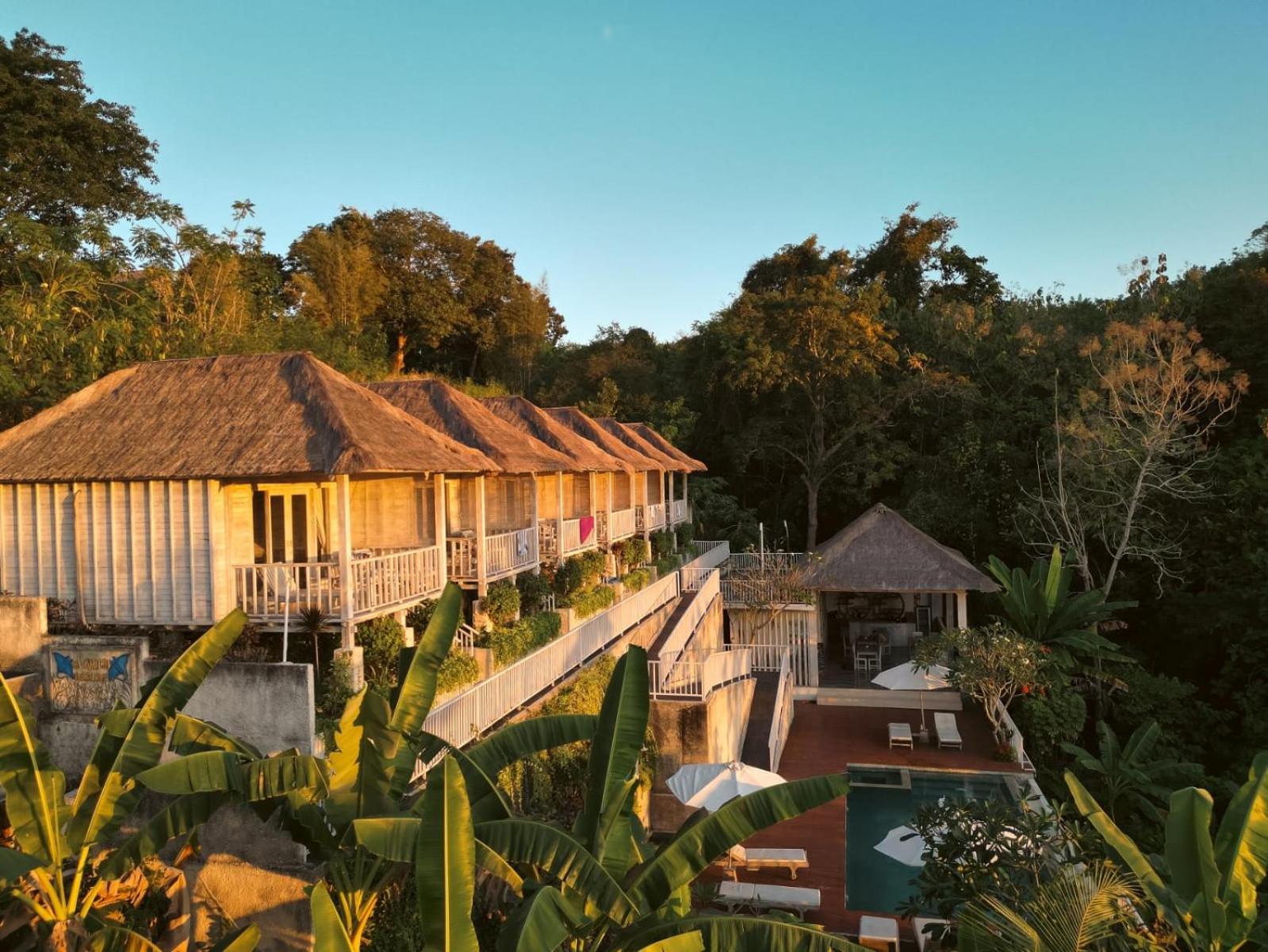 La Gautch Bungalow Lembongan Eksteriør bilde