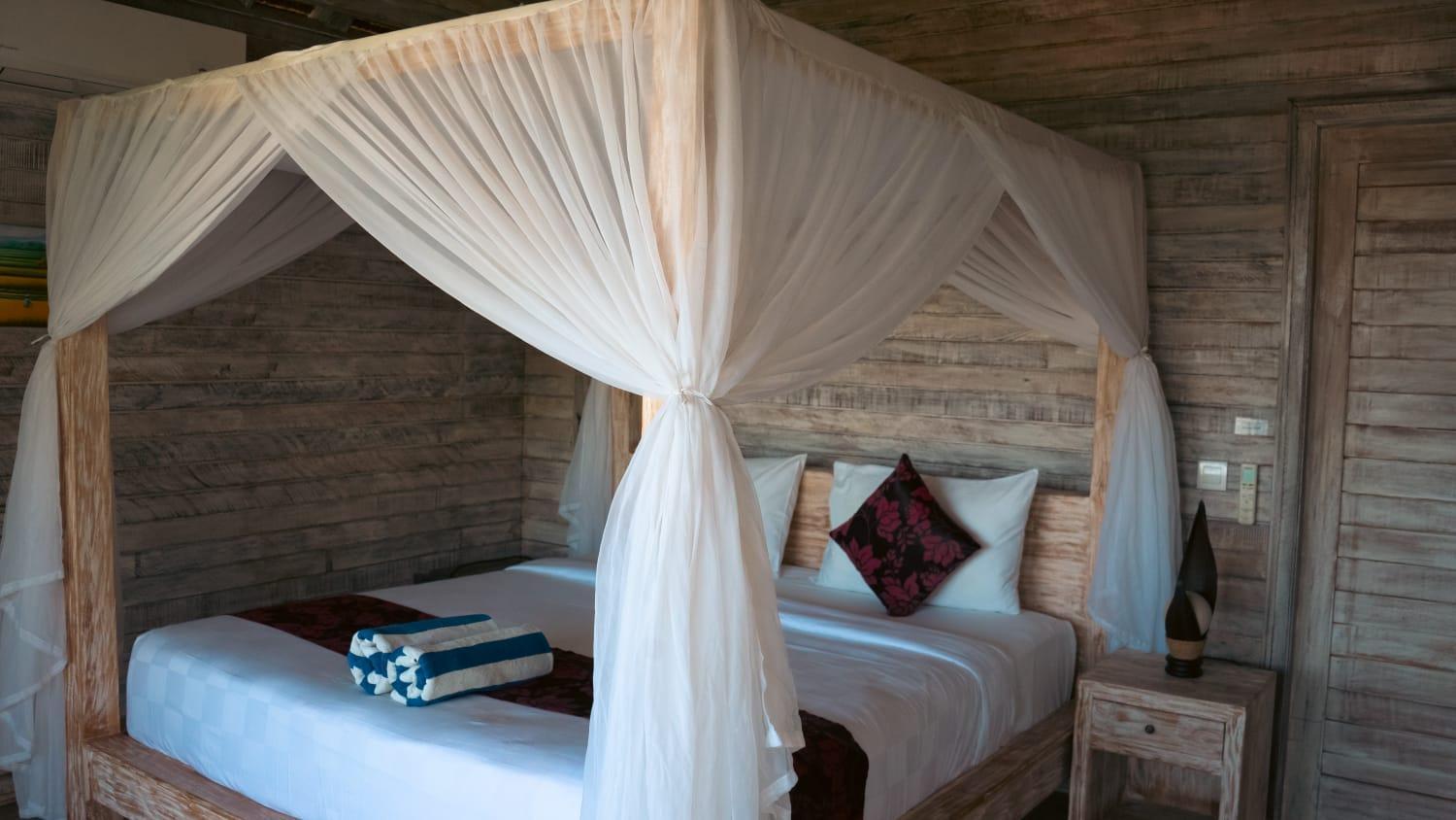 La Gautch Bungalow Lembongan Rom bilde